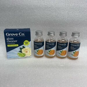 Grove Co. Glass Cleaner Concentrate 6 Mini Bottles